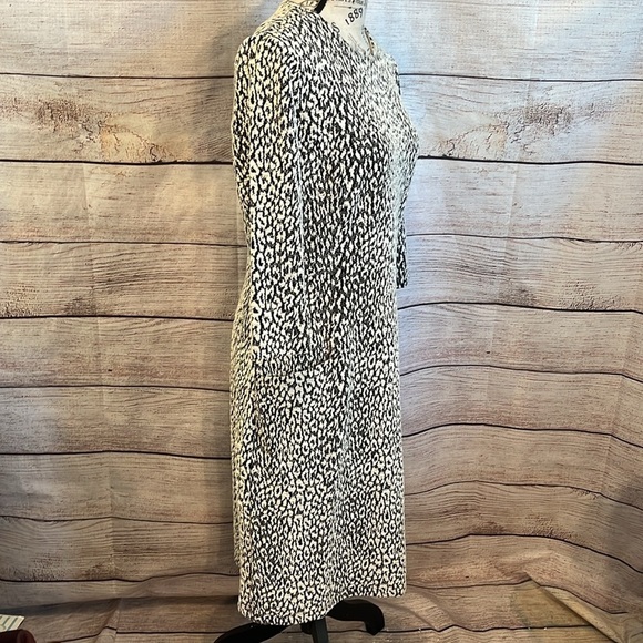 J. McLaughlin Catalyst Dress Pockets Abstract Print 3/4 Sleeves Size Medium - Picture 5 of 11